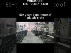 กล่องพับได้ กล่องพับได้ กล่องพลาสติกที่สามารถสตั๊กได้ กล่องพับได้