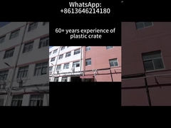 กล่องพลาสติกพับได้สำหรับจัดเก็บ ซ้อนได้ โลจิสติกส์ บรรจุ