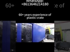 กล่องพลาสติกเคลื่อนย้ายแบบฉีดขึ้นรูป กล่องพลาสติกเก็บของแบบวางซ้อนกันได้
