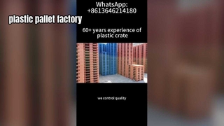 การผลิตพาเลทพลาสติกพร้อมตัวเลือกสีที่กำหนดเอง