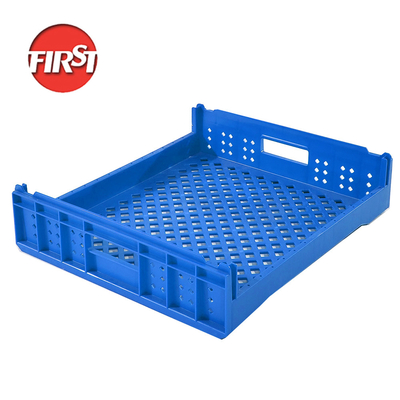ซื้อ การพิมพ์ผ้าไหม FIRST ถังขนมพลาสติกที่สะสมได้ 550*480*130mm สําหรับผลไม้ ผัก Tote การผลิตออนไลน์