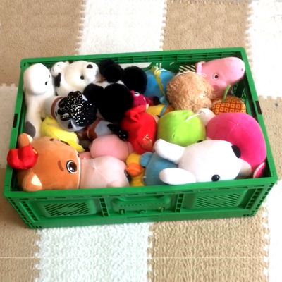 ซื้อ กล่องพับพลาสติกที่สะสมได้ ซุปเปอร์มาร์เก็ต ภาระหนัก 23.6 