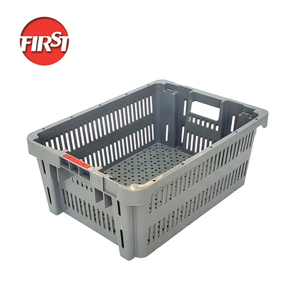 ซื้อ กล่องพลาสติกสีเขียวสําหรับไข่ที่สามารถนําไปใช้ได้อีกครั้ง การผลิตออนไลน์