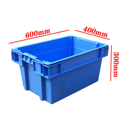 ซื้อ สตั๊กและ Nest พลาสติก Crate ผู้ผลิต Wholesale Nesting ที่ประหยัดพื้นที่ การผลิตออนไลน์