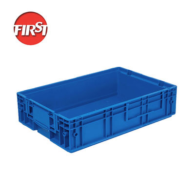 ซื้อ ภาชนะพลาสติกแบบส่งคืนได้กล่องยูโร 600 × 400 VDA สำหรับโลจิสติกส์ยานยนต์ การผลิตออนไลน์