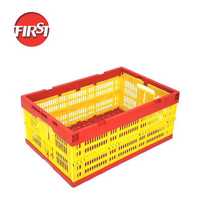 ซื้อ คลังสินค้า โลจิสติก กล่องพลาสติกพับได้ตามสั่ง คอนเทนเนอร์เก็บของพับได้ PP การผลิตออนไลน์