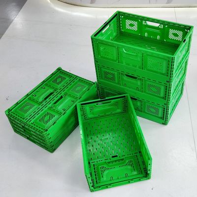 ซื้อ ผู้ผลิตกล่องพลาสติกที่พับได้ 600×400กล่องพลาสติกที่พับได้ สําหรับโลจิสติกที่ออมพื้นที่ การผลิตออนไลน์