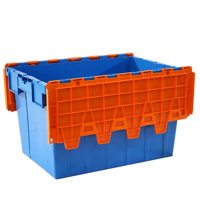 600x400x365mm ถังพลาสติก โลจิสติก การจัดเก็บ กล่อง Tote การจัดเก็บ กล่องพับ