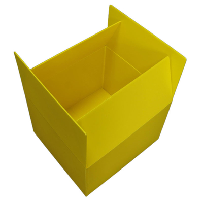 โดลลี่พลาสติกสําหรับกล่อง Tote คลังสินค้าอุตสาหกรรม Stackable